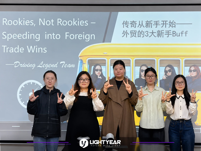 LIGHTYEAR Racing Team Shines on Stage: Newcomers Race Ahead in Foreign Trade